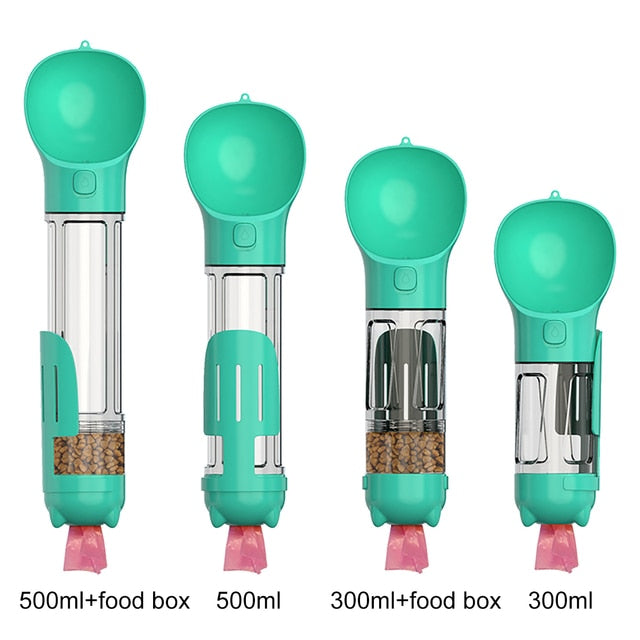 Travel Pet Drinker and Poop Dispenser